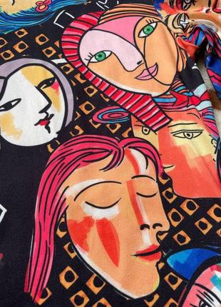 Гольф яркий, водолазка стильная, сочный принт zara9 фото