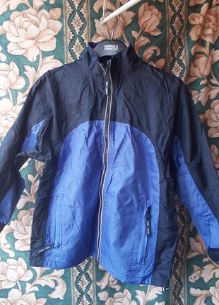 Куртка детская ветровка водонепроницаемая дождевик против дождя спортивная