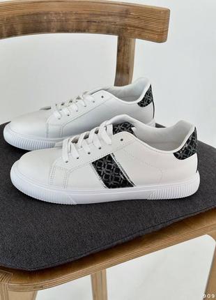 Кросівки кеди низький хід білі6 фото