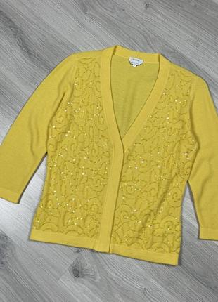 Шерстяний кардиган max mara