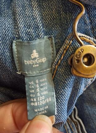Gap комбинезон джинсовый 5