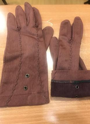 Жіночні рукавички весна-осінь3 фото