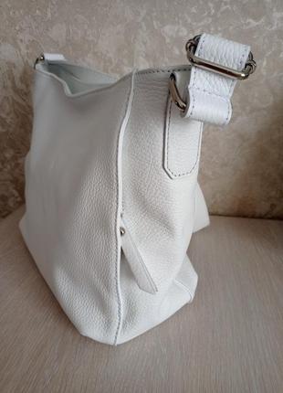 Крутая кожаная сумочка кроссбоди итальялия4 фото