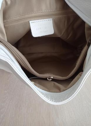 Крутая кожаная сумочка кроссбоди итальялия6 фото
