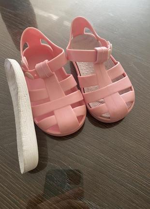 Босоножки сандалии каучуковые для девочки obaibi 20 21 г2 фото