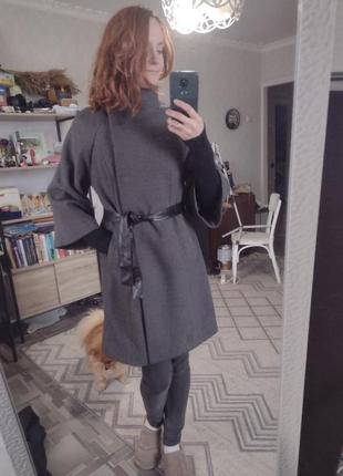 Пальто кимоно размер м
