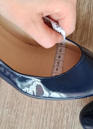 Лакированные туфли на каблуке кожаные minelli8 фото