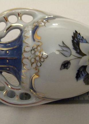Коллекционная ваза вазочка royal dux фарфор богемия чехословакия №1