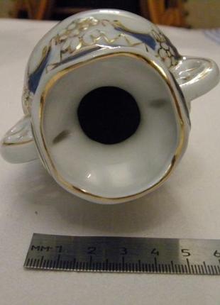 Коллекционная ваза вазочка royal dux фарфор богемия чехословакия №1