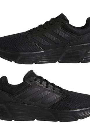 Кроссовки черные adidas galaxy 61 фото