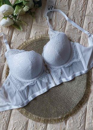 Шикарный удобный эффектный бюстгалтер бюстик-бюстье люкс качество