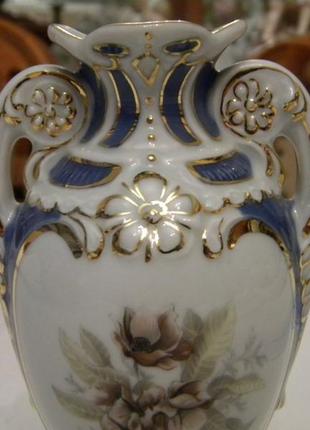 Коллекционная ваза вазочка royal dux фарфор богемия чехословакия №83 фото