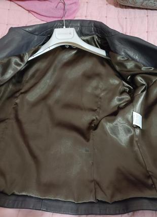 Куртка шкіряна жіноча кіма5 фото