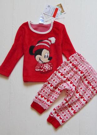 C&a. розмір 3-6 місяців. нова яскрава велюрова піжама для маленької принцеси