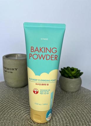 Пенка baking powder etude house3 фото