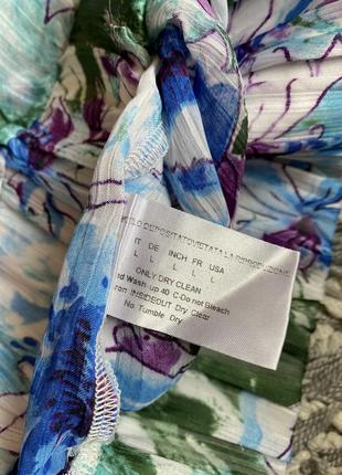 Летняя блуза в цветы roccobarocco италия6 фото