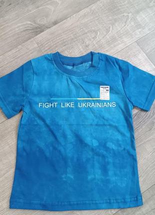 Футболка украина 98-134 размер