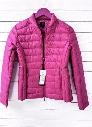 Пуховик легкий, куртка женская armani exchange down jacket оригинал