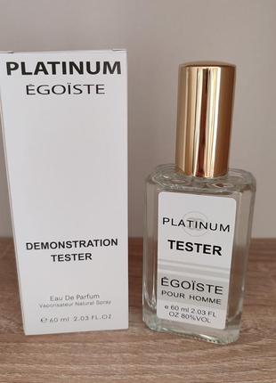 Egoiste platinum  тестер 60мл2 фото