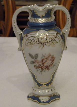 Коллекционная ваза вазочка royal dux фарфор богемия чехословакия №62 фото