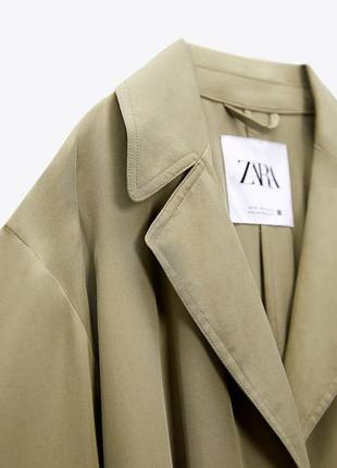 Тренч легкий zara 3