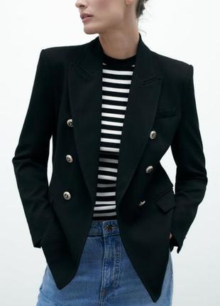 Изысканный блейзер пиджак жакет zara