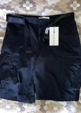 Шорты calvin klein новые.черные.