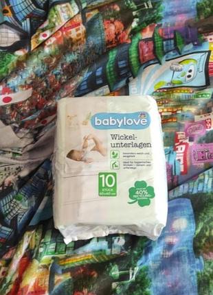 Дитячі пелюшки одноразові babylove