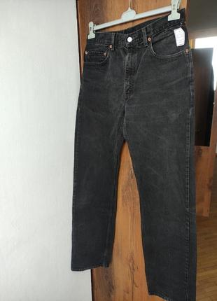 90s vintage levis 505 jeans 33 x 34 stonewash grey black made in mexico – w33 x l34