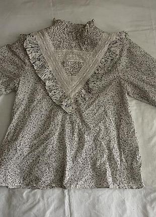 Блузка сорочка у вінтажному стилі h&m asos
