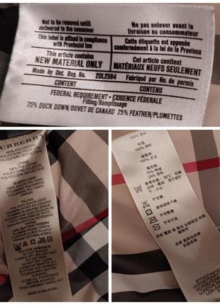 Пуховик burberry brit , пальто burberry brit, куртка burberry brit, парка burberry brit , пальто-пуховик burberry brit, довга куртка burberry brit6 фото