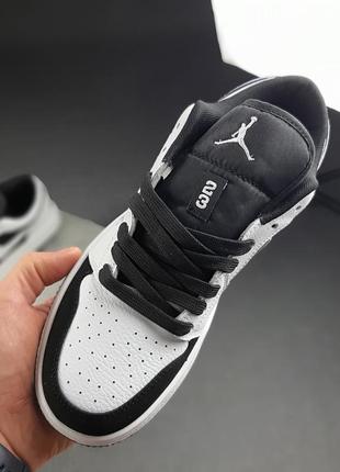 Крутые мужские кроссовки nike air jordan 23 retro low white black9 фото