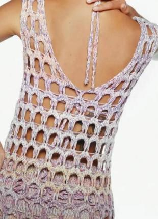 Zara сукня туніка сарафан майка в'язана макроме модель розпродана rundholz5 фото