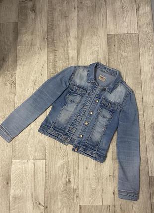Базовый джинсовый пиджак от only, размер 42-441 фото