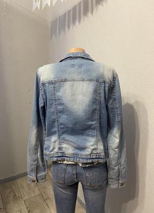 Базовый джинсовый пиджак от only, размер 42-447 фото
