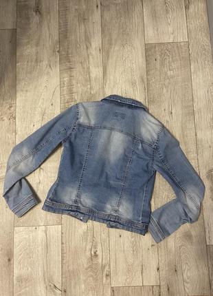 Базовый джинсовый пиджак от only, размер 42-448 фото