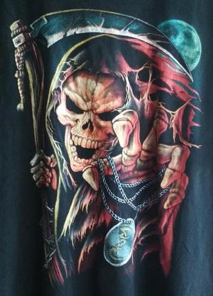 Мужская футболка hero buff black sabbath slayer iron maiden (l-xl)3 фото