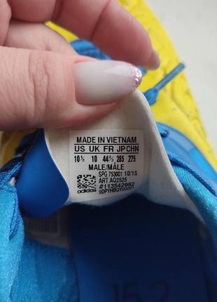 Adidas x 51.2 court yellow blue brazil залки сороканожки футбольні кросівки оригінал3 фото