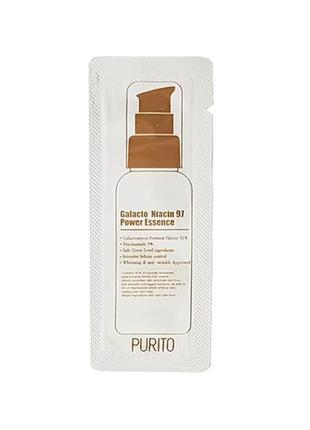 Восстанавливающая эссенция с экстрактом галактомисис purito galacto niacin 97 power essence1 фото