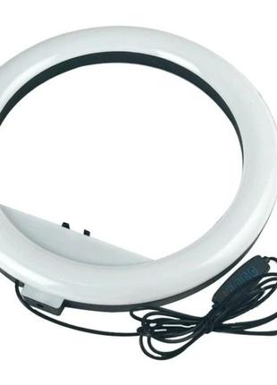 Лампа кільцева ring fill light qx-300 30 см 12 дюймів usb без тримача (код товару:25632)1 фото