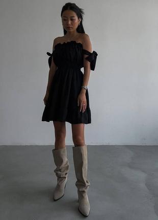 Очень стильное и женственное платье7 фото