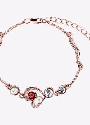 Браслет «сочный гранат»