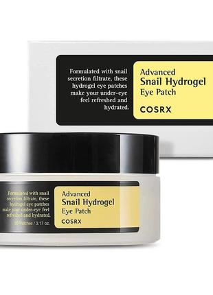 Гидрогелевые патчи со слизью улитки cosrx advanced snail hydrogel eye patch - 60шт2 фото