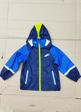 122 - непромокаемая куртка прорезиненная palomino дождевик грязепруф