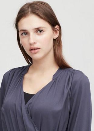 Платье на запах uniqlo6 фото