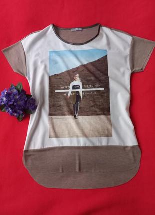 Футболка zara w&b collection