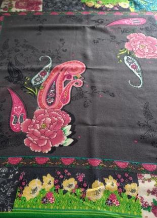 Красочный шерстяной платок erfurt2 фото