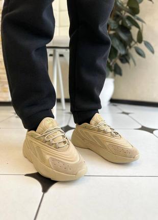 Кроссовки adidas ozelia beige