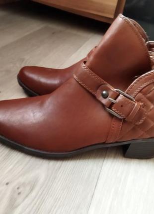 Ботинки 25,5 см стелька, коричневые dana buchman5 фото