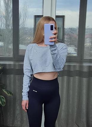 Спортивный топ с длиним рукавом/лонгслив gymshark2 фото